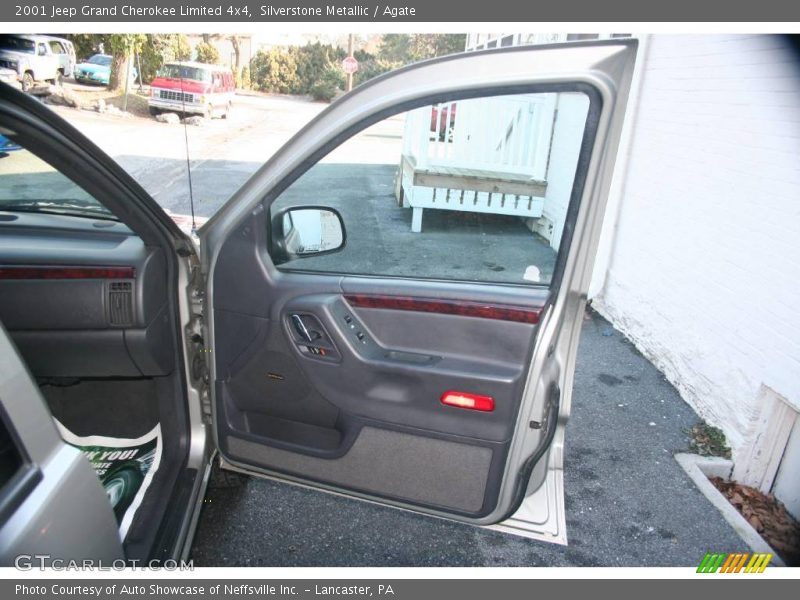 Silverstone Metallic / Agate 2001 Jeep Grand Cherokee Limited 4x4
