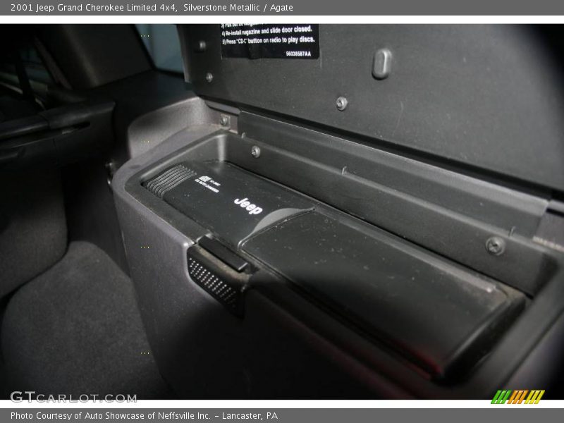 Silverstone Metallic / Agate 2001 Jeep Grand Cherokee Limited 4x4
