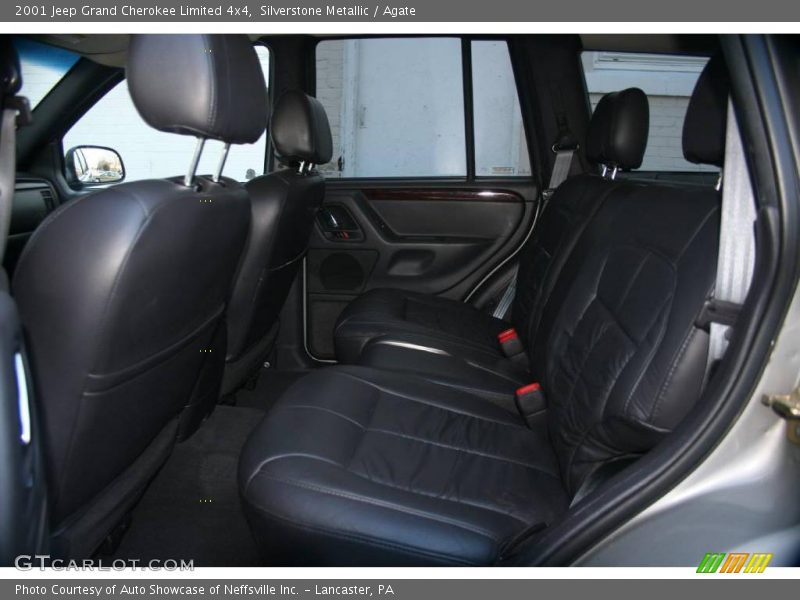 Silverstone Metallic / Agate 2001 Jeep Grand Cherokee Limited 4x4