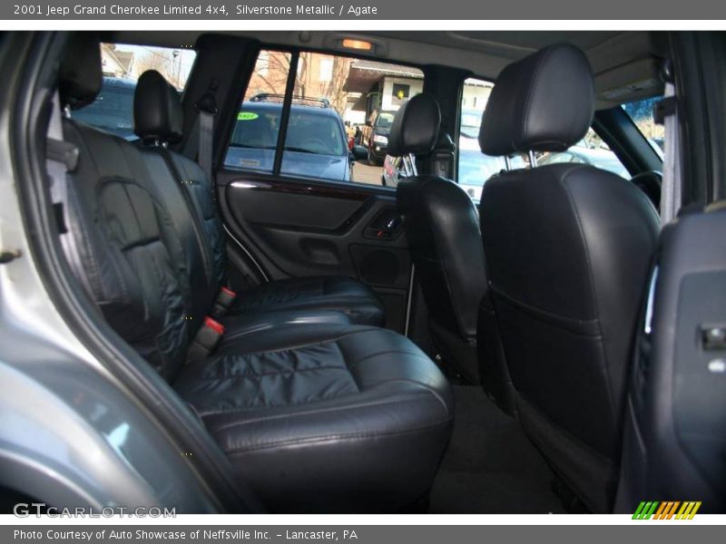 Silverstone Metallic / Agate 2001 Jeep Grand Cherokee Limited 4x4