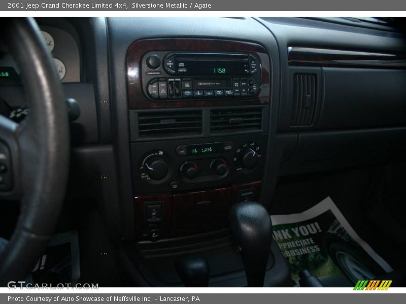 Silverstone Metallic / Agate 2001 Jeep Grand Cherokee Limited 4x4