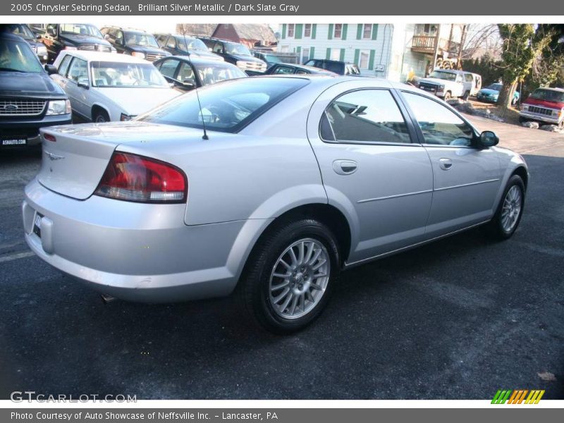 Brilliant Silver Metallic / Dark Slate Gray 2005 Chrysler Sebring Sedan