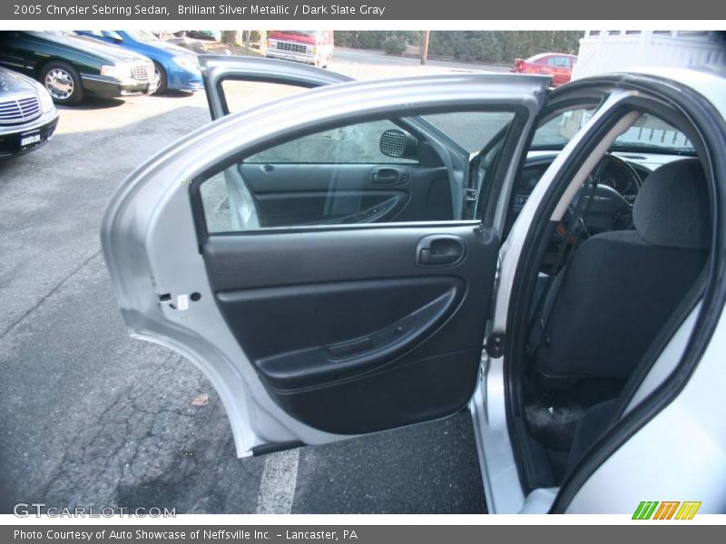 Brilliant Silver Metallic / Dark Slate Gray 2005 Chrysler Sebring Sedan