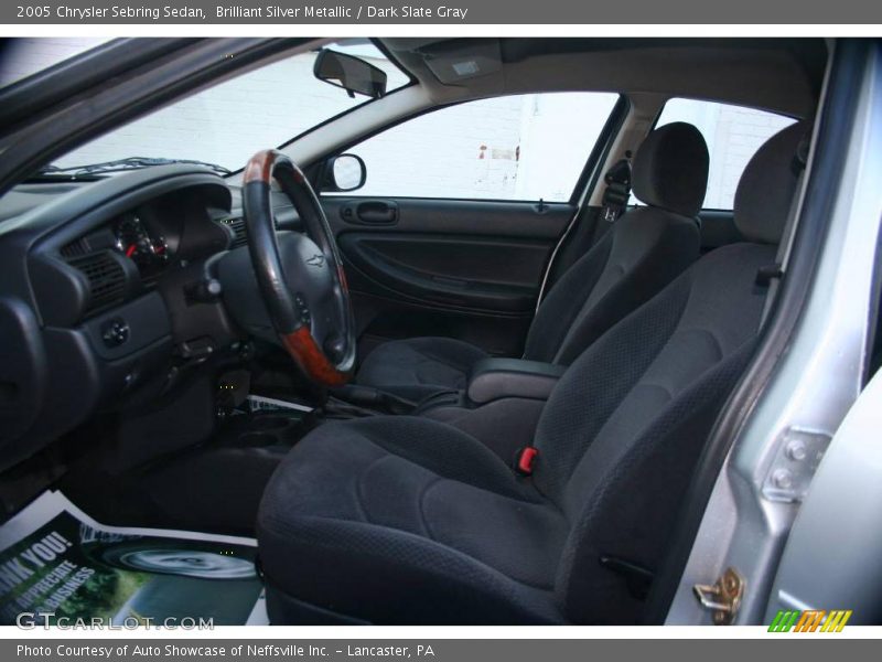 Brilliant Silver Metallic / Dark Slate Gray 2005 Chrysler Sebring Sedan