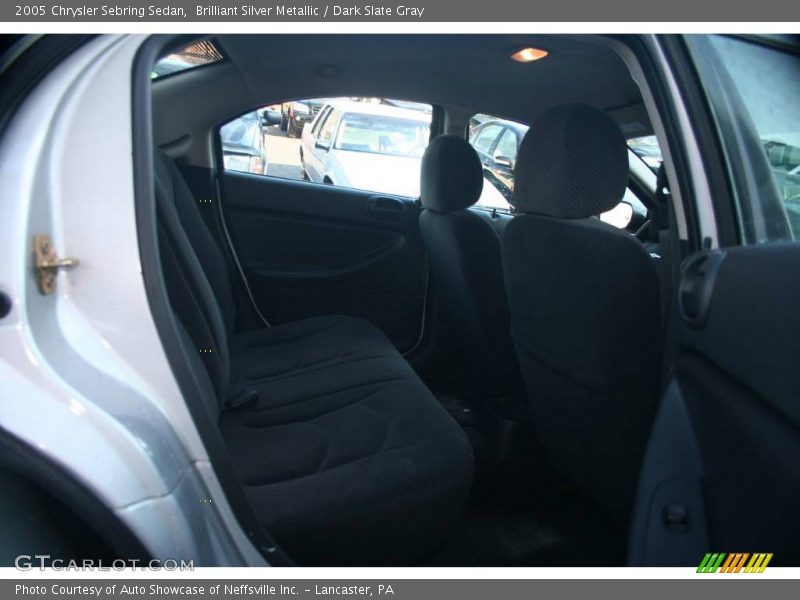 Brilliant Silver Metallic / Dark Slate Gray 2005 Chrysler Sebring Sedan