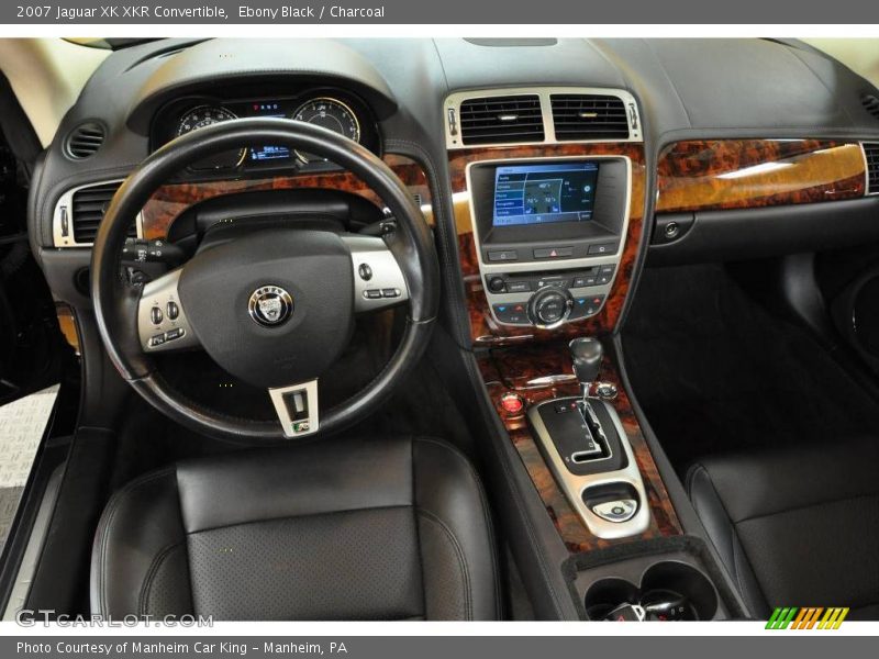Ebony Black / Charcoal 2007 Jaguar XK XKR Convertible