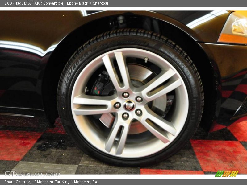 Ebony Black / Charcoal 2007 Jaguar XK XKR Convertible