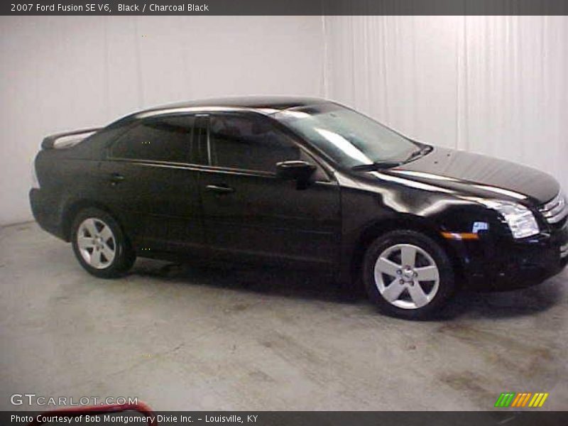 Black / Charcoal Black 2007 Ford Fusion SE V6