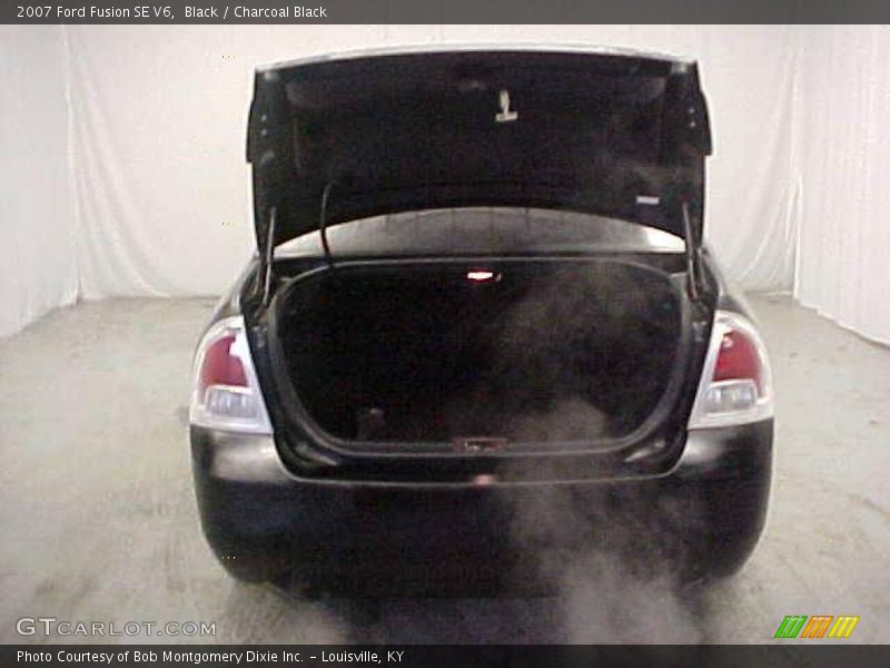 Black / Charcoal Black 2007 Ford Fusion SE V6