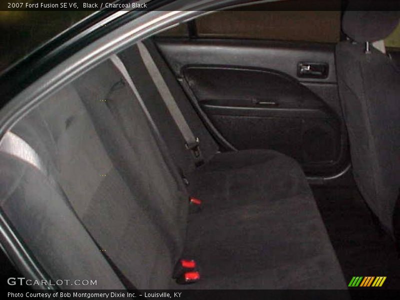 Black / Charcoal Black 2007 Ford Fusion SE V6
