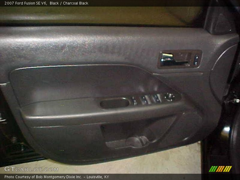 Black / Charcoal Black 2007 Ford Fusion SE V6
