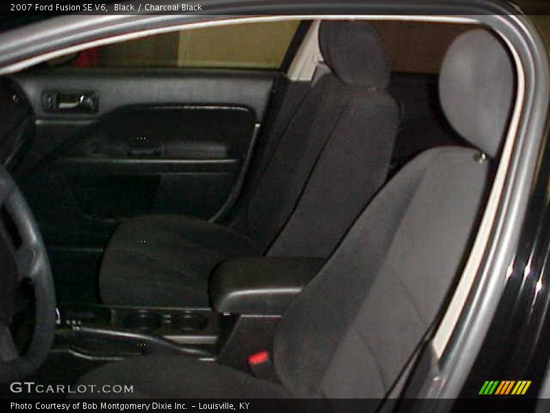 Black / Charcoal Black 2007 Ford Fusion SE V6