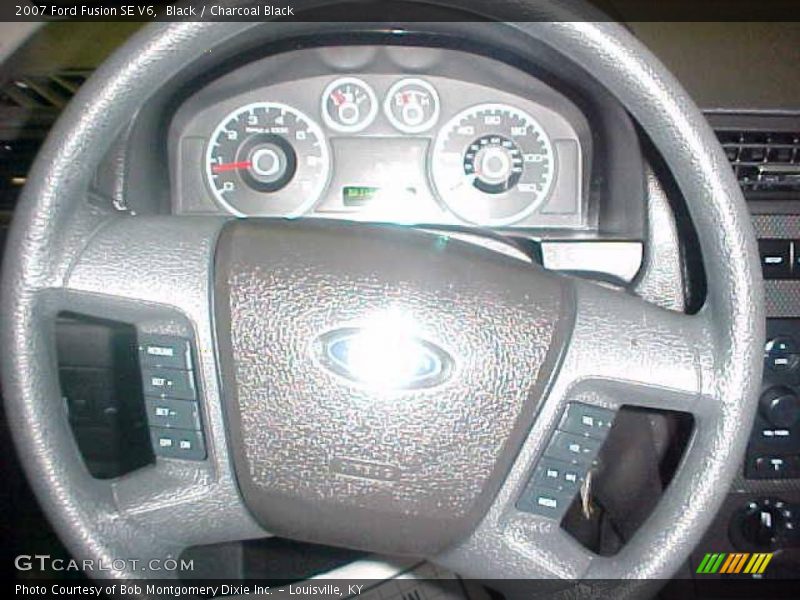 Black / Charcoal Black 2007 Ford Fusion SE V6
