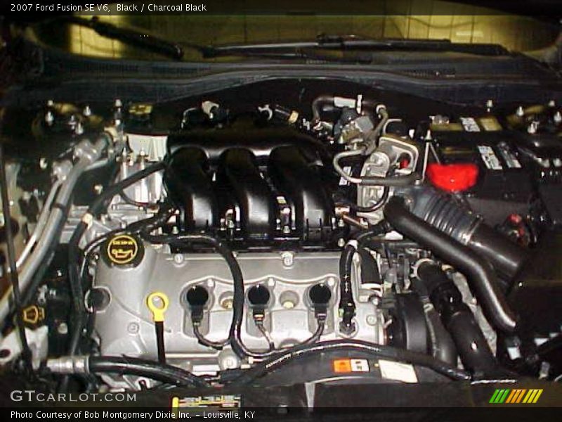 Black / Charcoal Black 2007 Ford Fusion SE V6