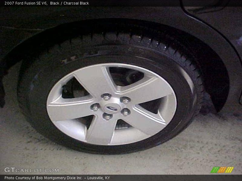 Black / Charcoal Black 2007 Ford Fusion SE V6