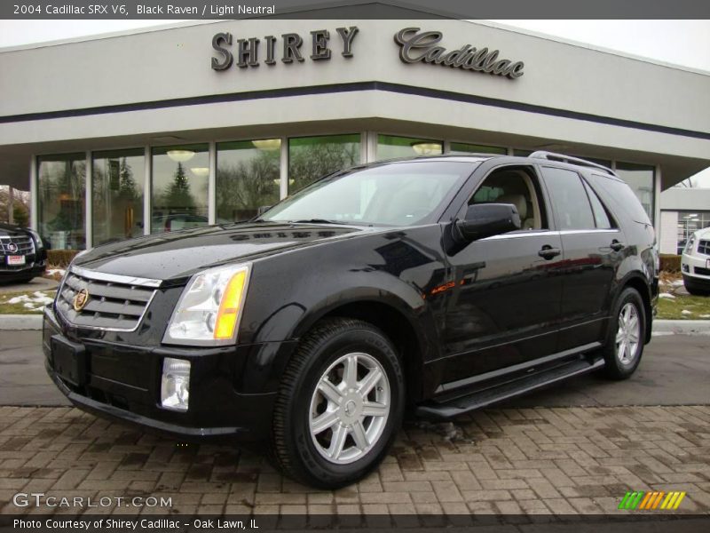 Black Raven / Light Neutral 2004 Cadillac SRX V6