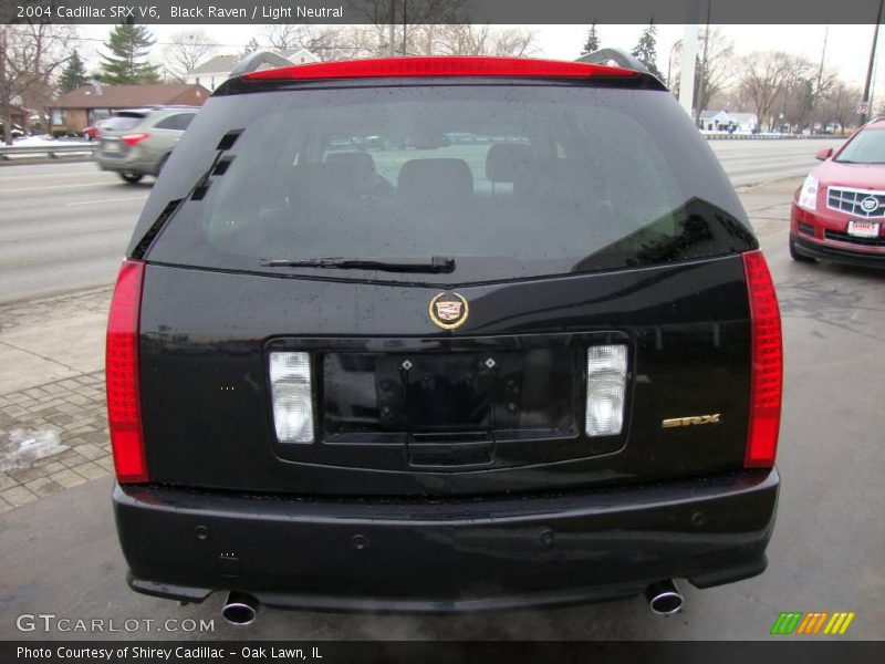 Black Raven / Light Neutral 2004 Cadillac SRX V6
