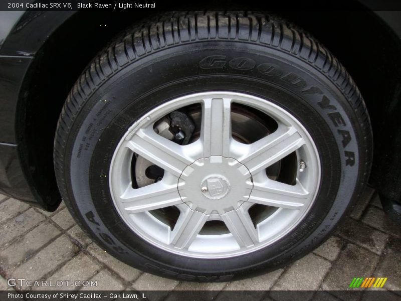 Black Raven / Light Neutral 2004 Cadillac SRX V6