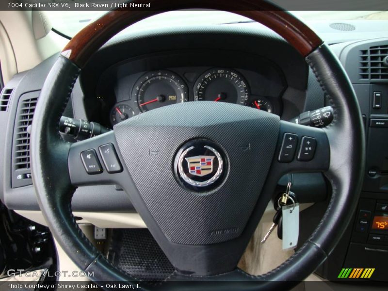 Black Raven / Light Neutral 2004 Cadillac SRX V6