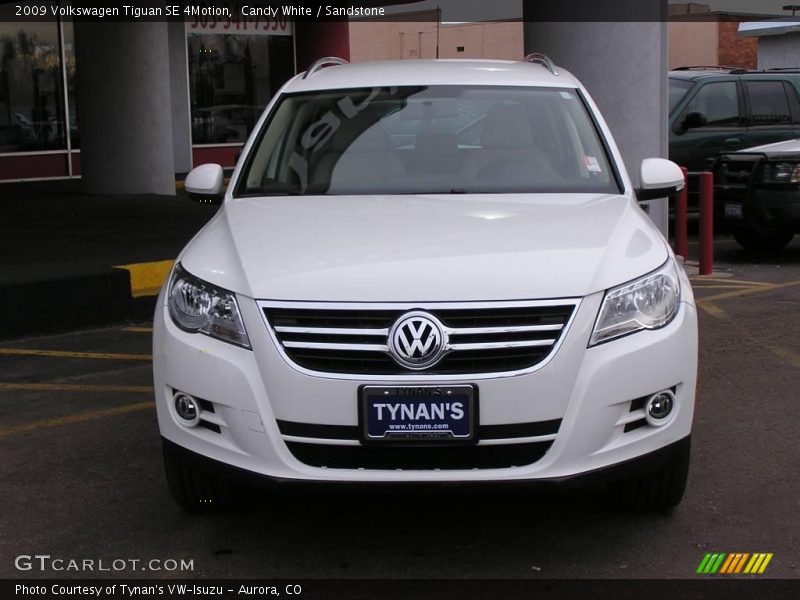 Candy White / Sandstone 2009 Volkswagen Tiguan SE 4Motion