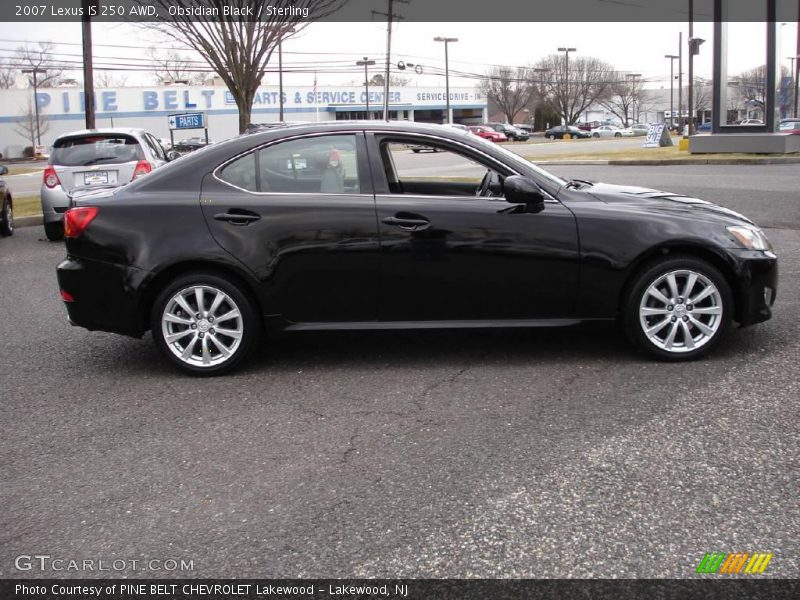 Obsidian Black / Sterling 2007 Lexus IS 250 AWD