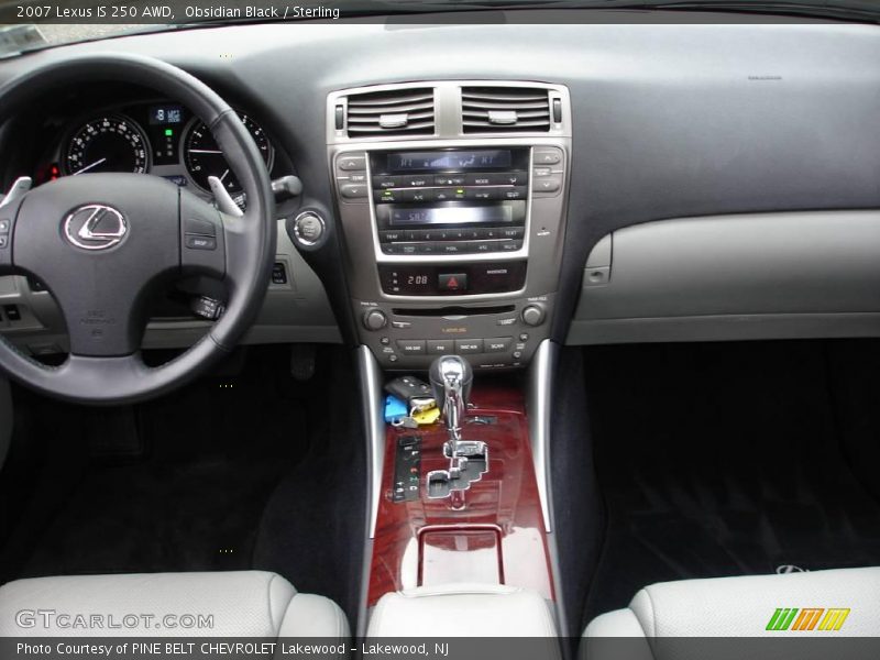 Obsidian Black / Sterling 2007 Lexus IS 250 AWD