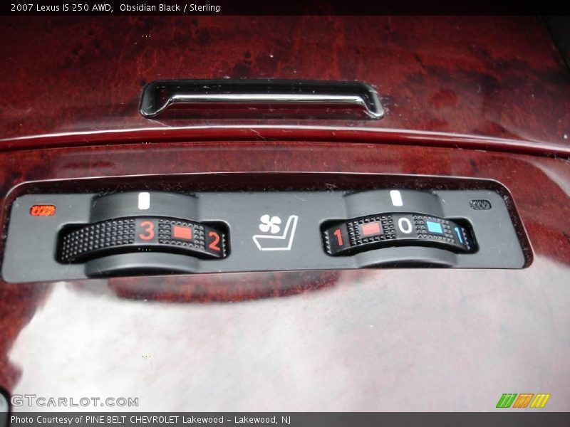 Obsidian Black / Sterling 2007 Lexus IS 250 AWD