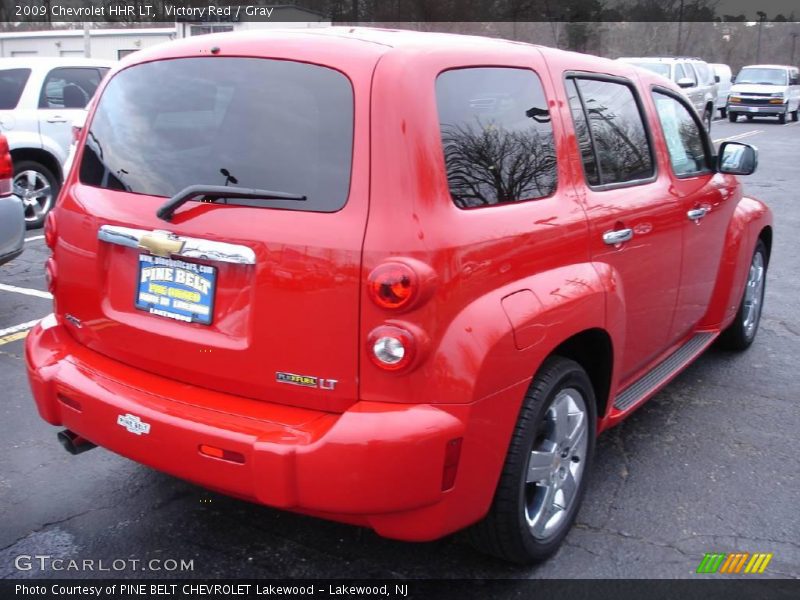 Victory Red / Gray 2009 Chevrolet HHR LT