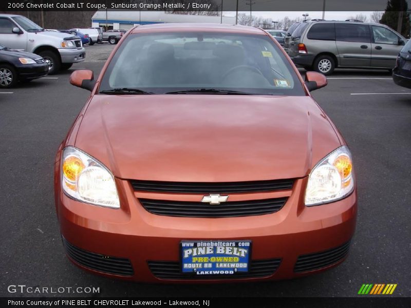 Sunburst Orange Metallic / Ebony 2006 Chevrolet Cobalt LT Coupe