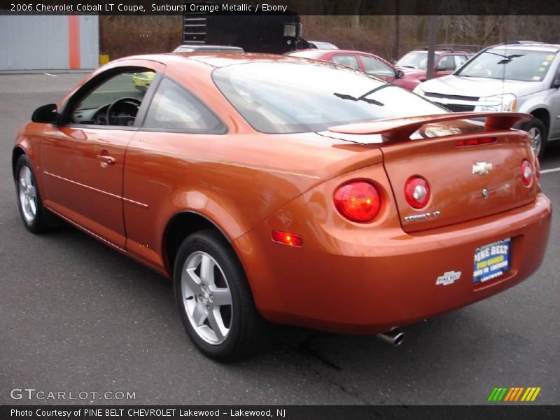 Sunburst Orange Metallic / Ebony 2006 Chevrolet Cobalt LT Coupe