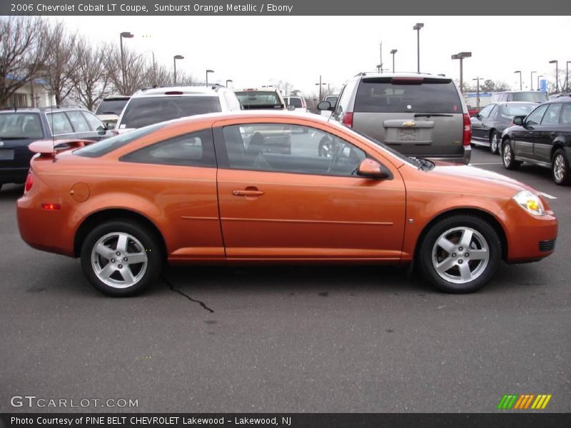 Sunburst Orange Metallic / Ebony 2006 Chevrolet Cobalt LT Coupe