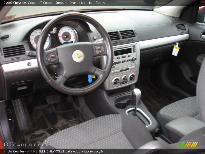 Sunburst Orange Metallic / Ebony 2006 Chevrolet Cobalt LT Coupe