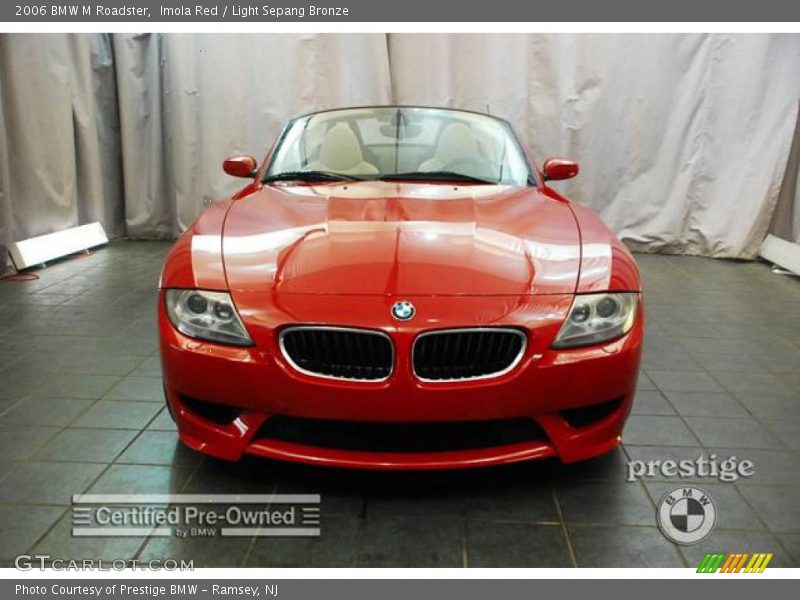 Imola Red / Light Sepang Bronze 2006 BMW M Roadster