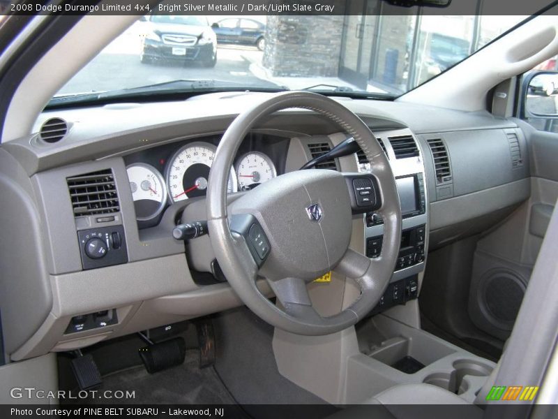 Bright Silver Metallic / Dark/Light Slate Gray 2008 Dodge Durango Limited 4x4
