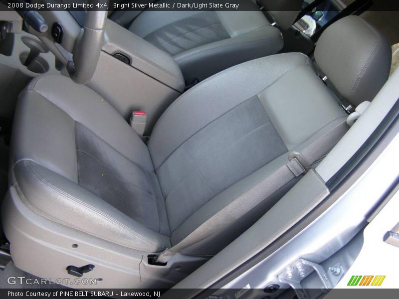 Bright Silver Metallic / Dark/Light Slate Gray 2008 Dodge Durango Limited 4x4