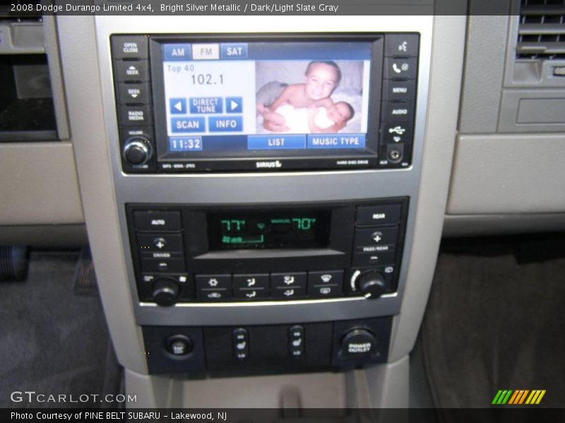 Bright Silver Metallic / Dark/Light Slate Gray 2008 Dodge Durango Limited 4x4