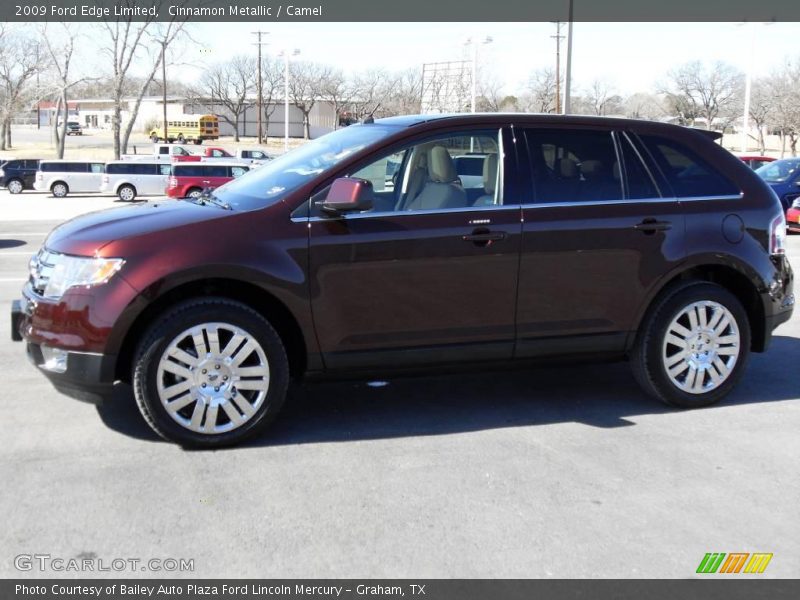 Cinnamon Metallic / Camel 2009 Ford Edge Limited