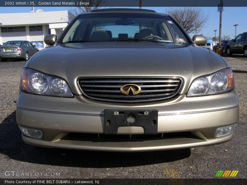 Golden Sand Metallic / Beige 2002 Infiniti I 35