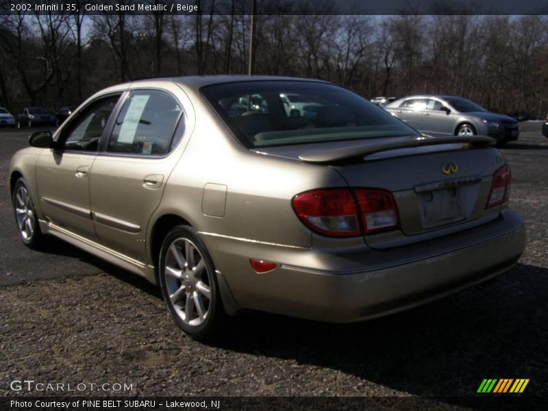 Golden Sand Metallic / Beige 2002 Infiniti I 35