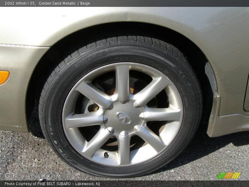 Golden Sand Metallic / Beige 2002 Infiniti I 35