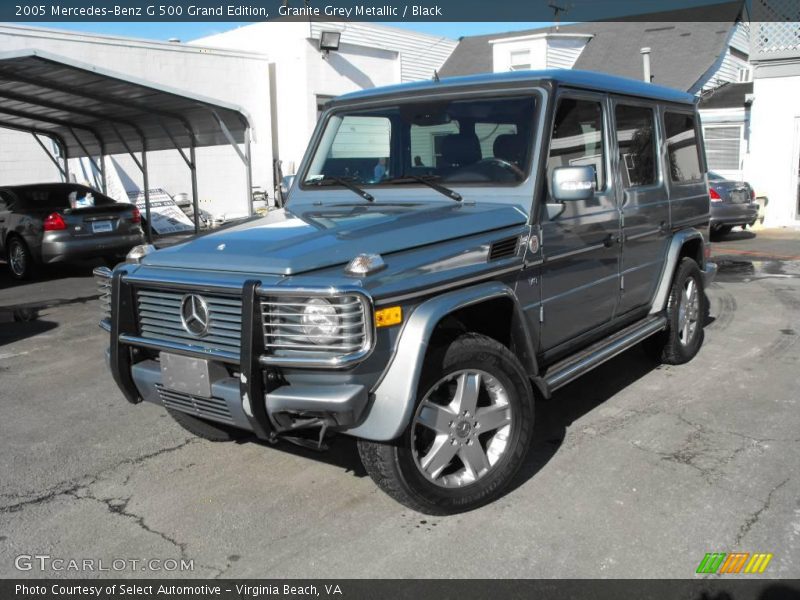 Granite Grey Metallic / Black 2005 Mercedes-Benz G 500 Grand Edition