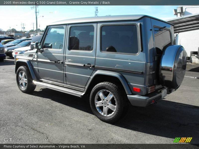 Granite Grey Metallic / Black 2005 Mercedes-Benz G 500 Grand Edition