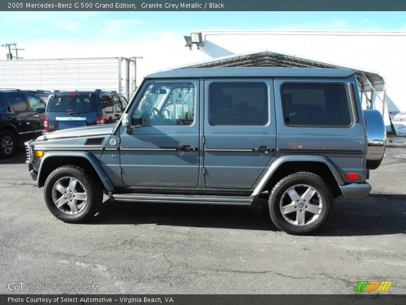 Granite Grey Metallic / Black 2005 Mercedes-Benz G 500 Grand Edition