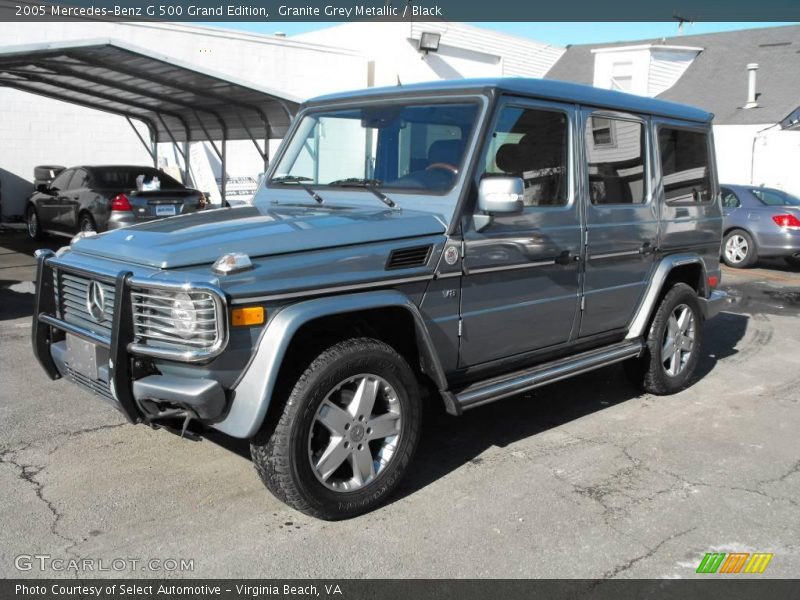 Granite Grey Metallic / Black 2005 Mercedes-Benz G 500 Grand Edition