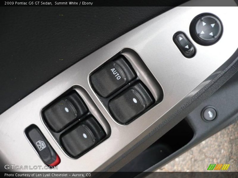Summit White / Ebony 2009 Pontiac G6 GT Sedan