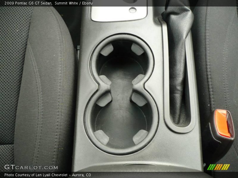 Summit White / Ebony 2009 Pontiac G6 GT Sedan