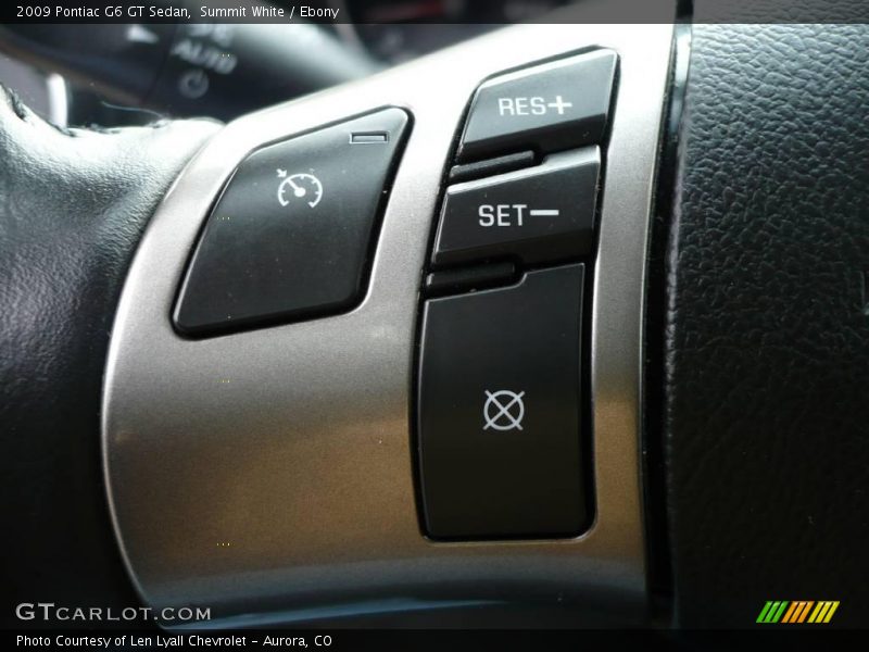 Summit White / Ebony 2009 Pontiac G6 GT Sedan