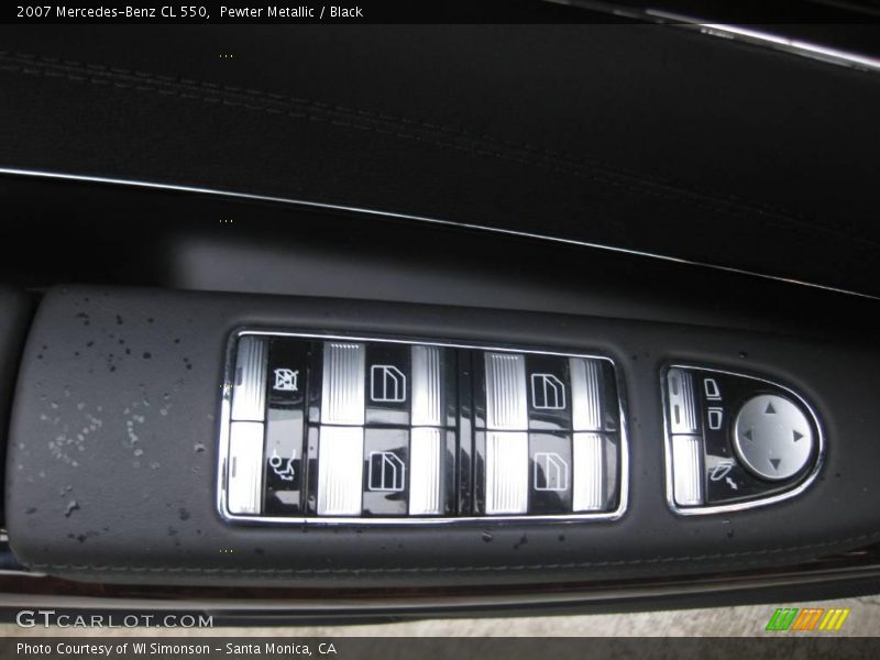Pewter Metallic / Black 2007 Mercedes-Benz CL 550