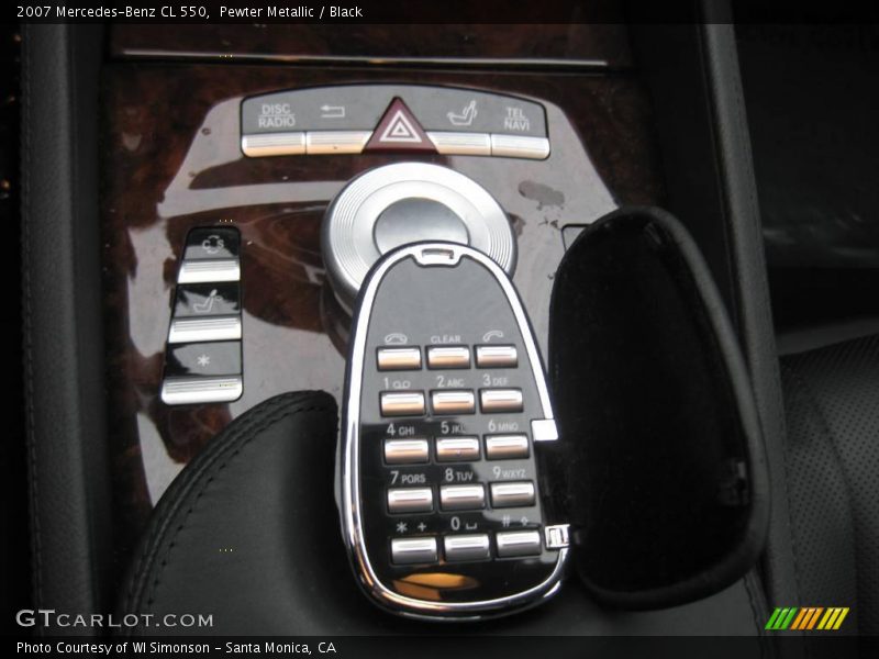 Pewter Metallic / Black 2007 Mercedes-Benz CL 550