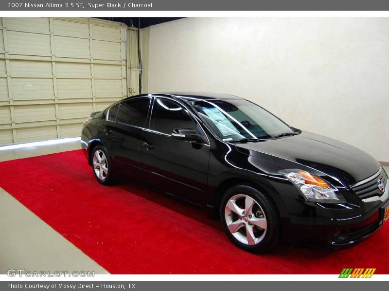 Super Black / Charcoal 2007 Nissan Altima 3.5 SE